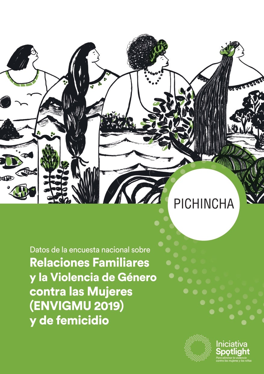 Pichincha Datos de la encuesta nacional sobre Relaciones Familiares y la Violencia de Género contra las Mujeres (ENVIGMU 2019) y de femicidio