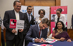 Conversatorio de alto nivel “aportes de la igualdad para un planeta sostenible” y suscripción de HeForShe