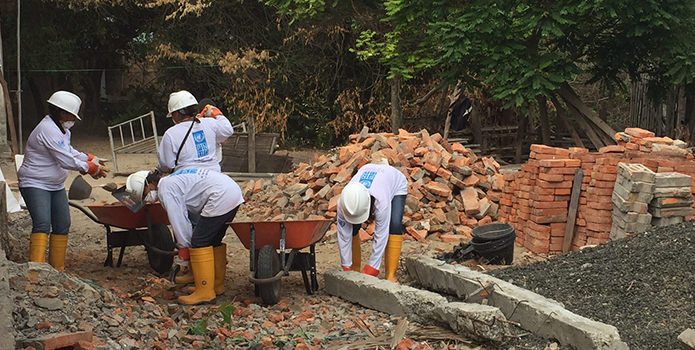 Las mujeres construyen y se reconstruyen en las Gilces