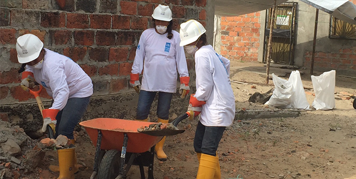 Las mujeres construyen y se reconstruyen en las Gilces