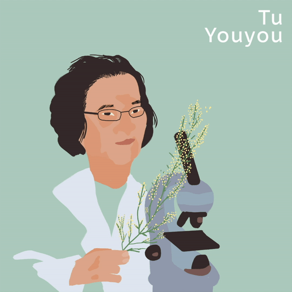 Illustration of Tu Youyou