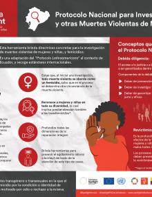 Protocolo Nacional para investigar Femicidios y otras muertes violentas de mujeres y niñas 