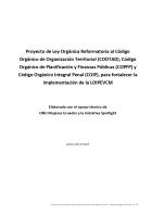 1. VF Proyecto de Ley Reformas implementaciขn LOIPEVCM 10-08-22